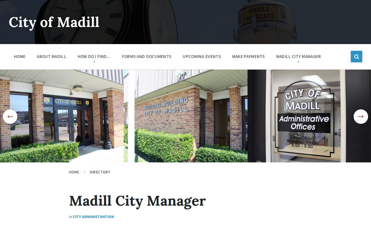 Madill warrant records municipal court code and warrant process